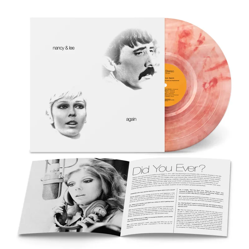 NANCY SINATRA & LEE HAZLEWOOD - Nancy & Lee Again (Remastered w/ Bonus Tracks & Booklet) - LP - Gatefold 'Big Red Balloon Swirl' Vinyl