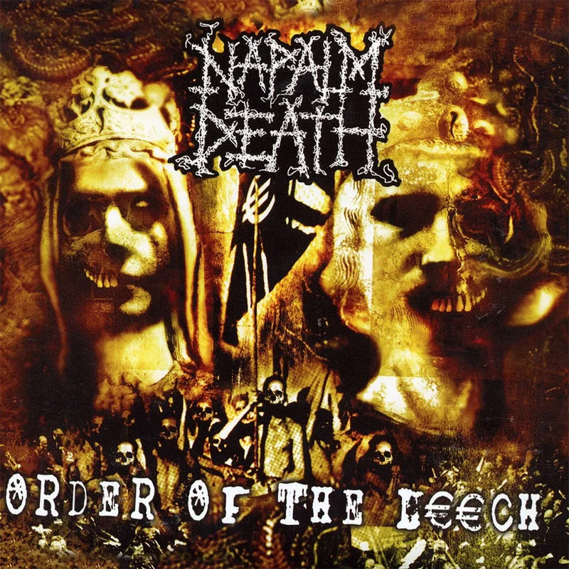 NAPALM DEATH - Order Of The Leech (Repress) - LP - Black Vinyl