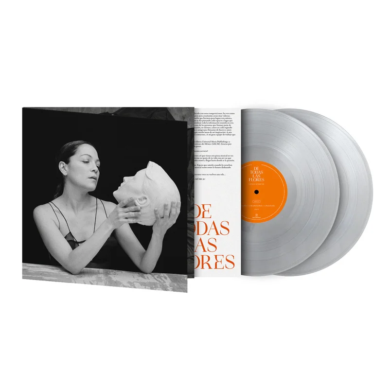 Natalia Lafourcade - De Todas Las Flores CRYSTAL CLEAR 2LP (Vinyl LP) PRE-ORDER