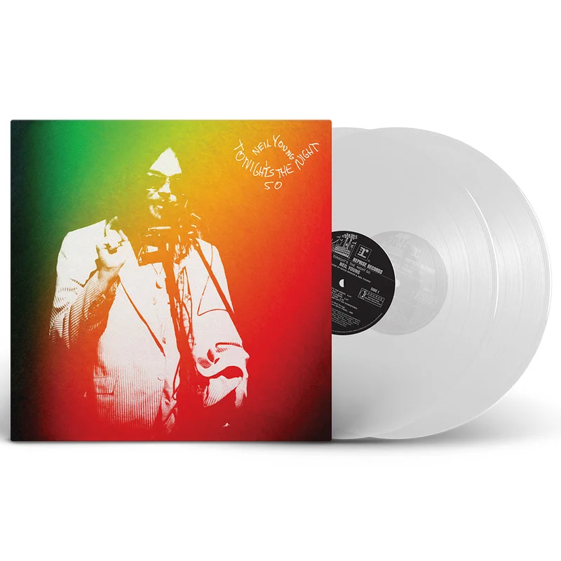 NEIL YOUNG - Tonight's The Night (50th Anniversary Deluxe Edition) [RSD Indies Exclusive] - 2LP - Clear Vinyl