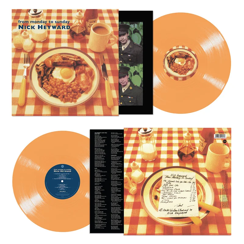 NICK HEYWARD - From Monday To Sunday (Reissue) - LP - Orange Vinyl