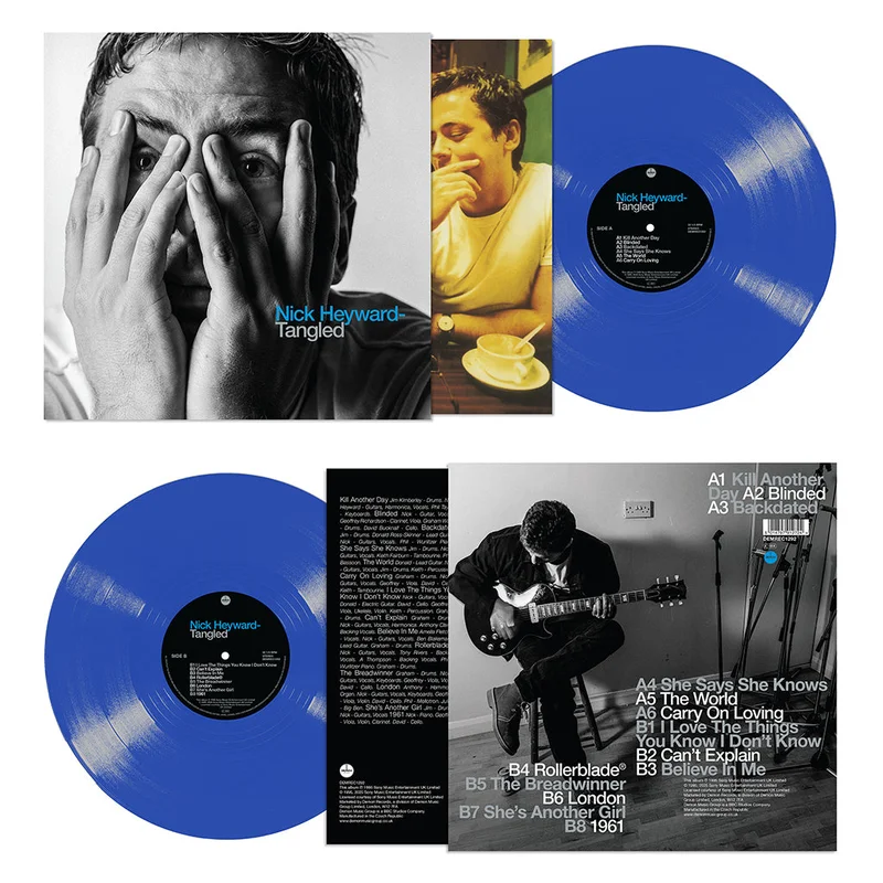 NICK HEYWARD  Tangled (Reissue) - LP - Blue Vinyl