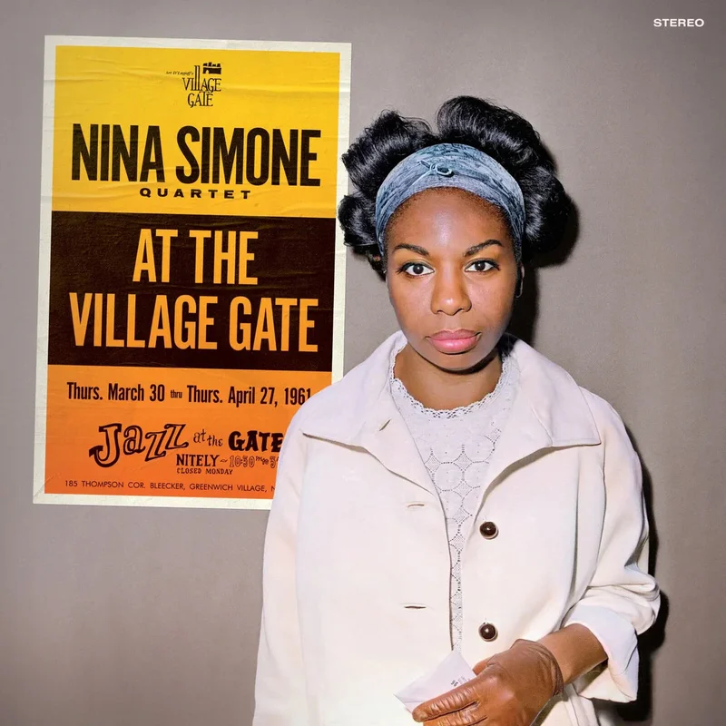 NINA SIMONE - At The Village Gate (Waxtime Reissue w/ 2 bonus tracks) - LP - 180g Crystal Clear Vinyl [MAR 3]