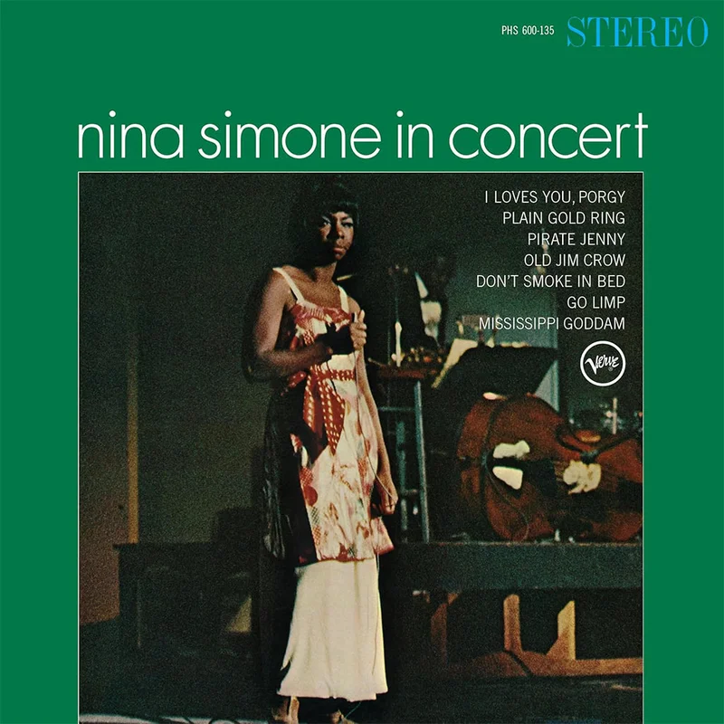 NINA SIMONE - Nina Simone In Concert (Verve Acoustic Sounds Series) - LP - Deluxe 180g Vinyl