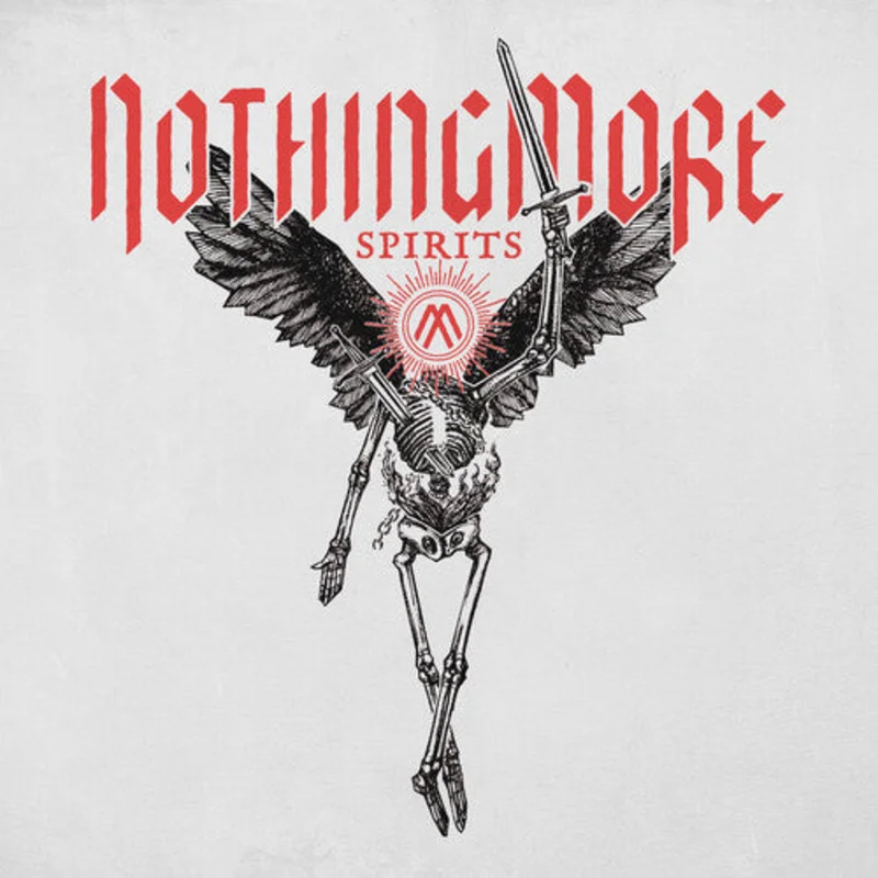 Nothing More - Spirits - Red w/ White Swirl LP
