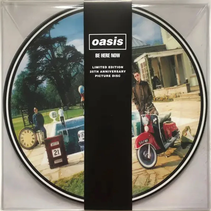 OASIS - Be Here Now (25th Anniversary Edition) [Restock] - 2LP - Picture Disc Vinyl