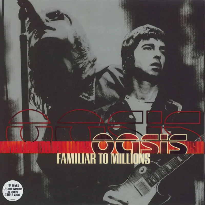 OASIS - Familiar To Millions (25th Anniversary) - 3LP - Black Vinyl