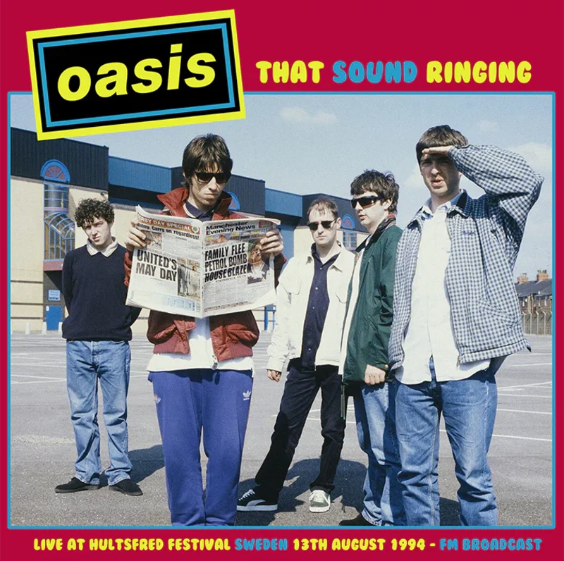 OASIS - That Sound Ringing: Live At Hultsfred Festival 13th August 1994 - LP - Red Marbled Vinyl