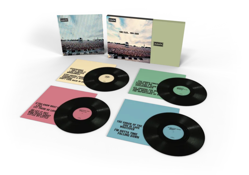 Oasis - Time Flies... (1994 - 2009) [Remastered] 4LP Black
