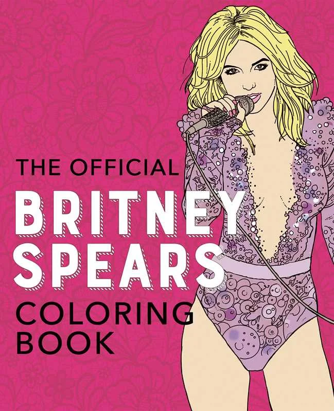 Official Britney Spears Coloring Book by