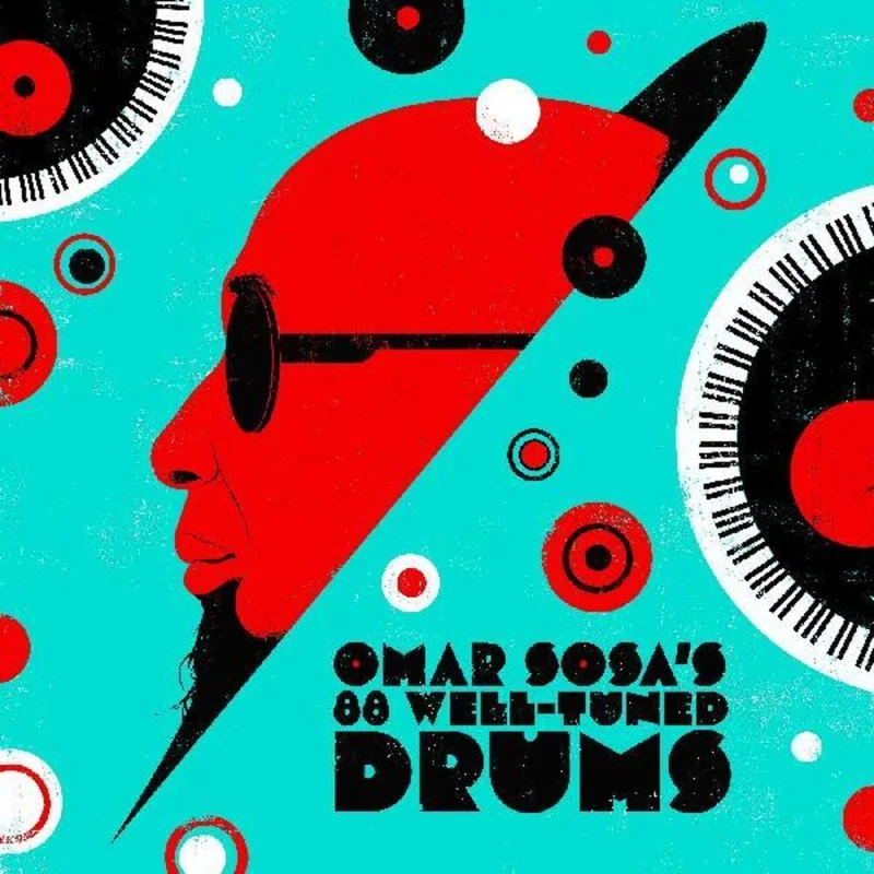 Omar Sosa - Omar Sosa's 88 Well-Tuned Drums [Clear Vinyl] (Red) [Record Store Day]