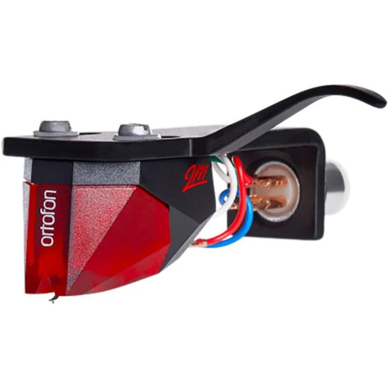 Ortofon - 2M Red MM Cartridge Mounted on SH-4 Black Headshell