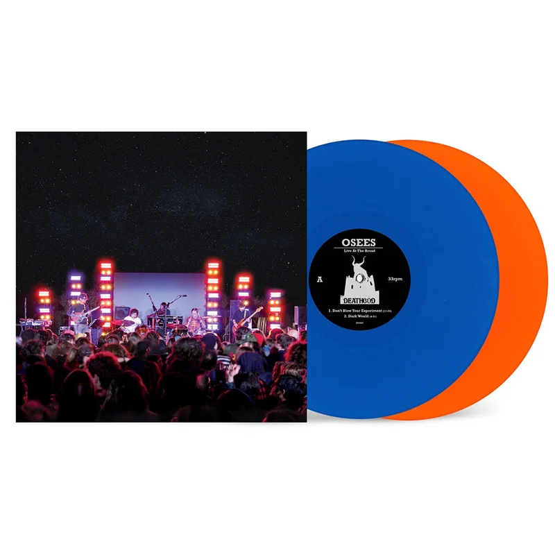 OSEES - Live At The Broad - 2LP - 'Blue Jay' / 'Neon Orange' Colour Vinyl