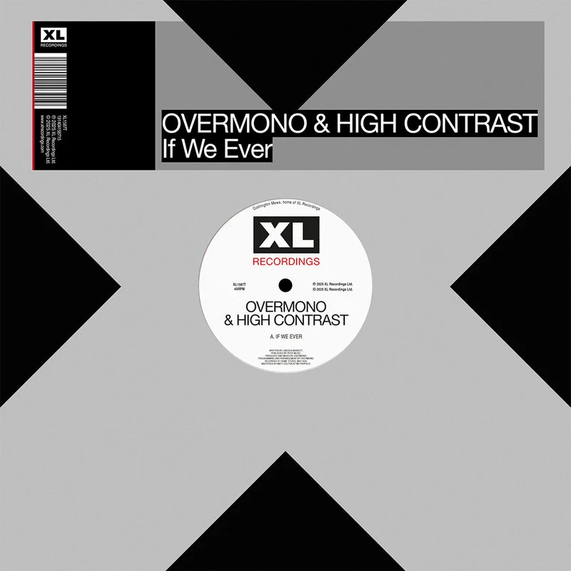 OVERMONO & HIGH CONTRAST - If We Ever - 12'' (w/ Etching) - Vinyl