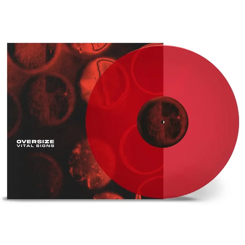 OVERSIZE - Vital Signs - LP - Transparent Red Vinyl