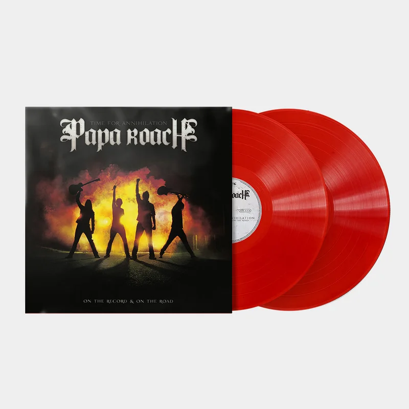 PAPA ROACH - Time For Annihilation: On The Record and On The Road (Reissue) - 2LP - Red Vinyl