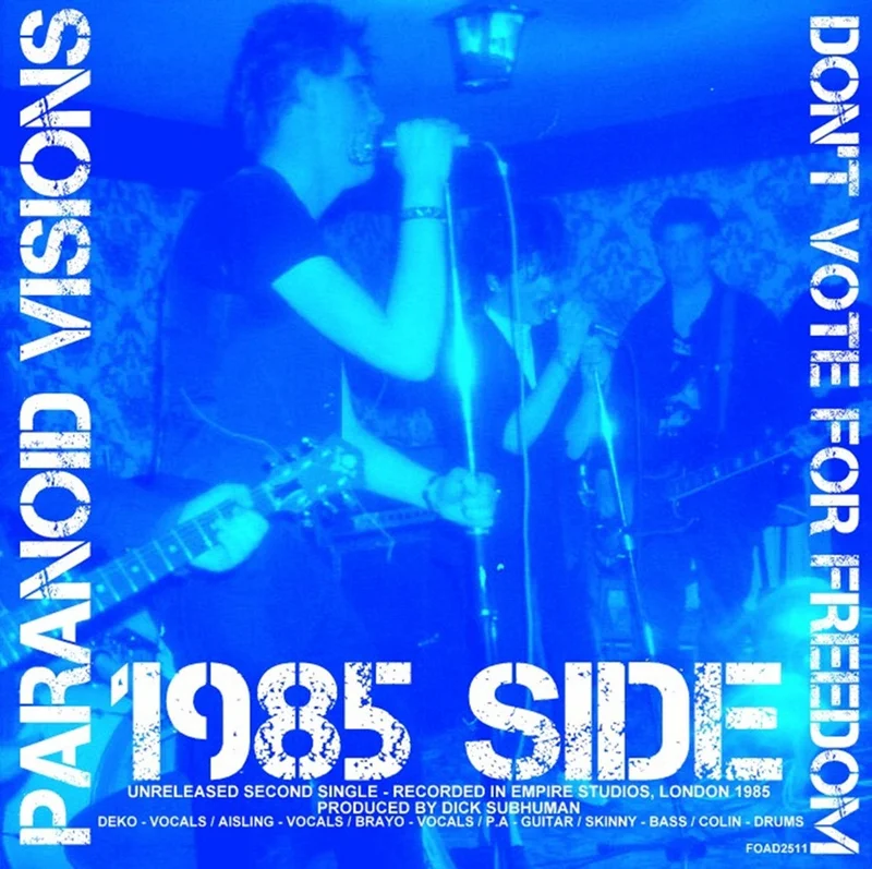 PARANOID VISIONS - 85/25 - 7'' - White Vinyl