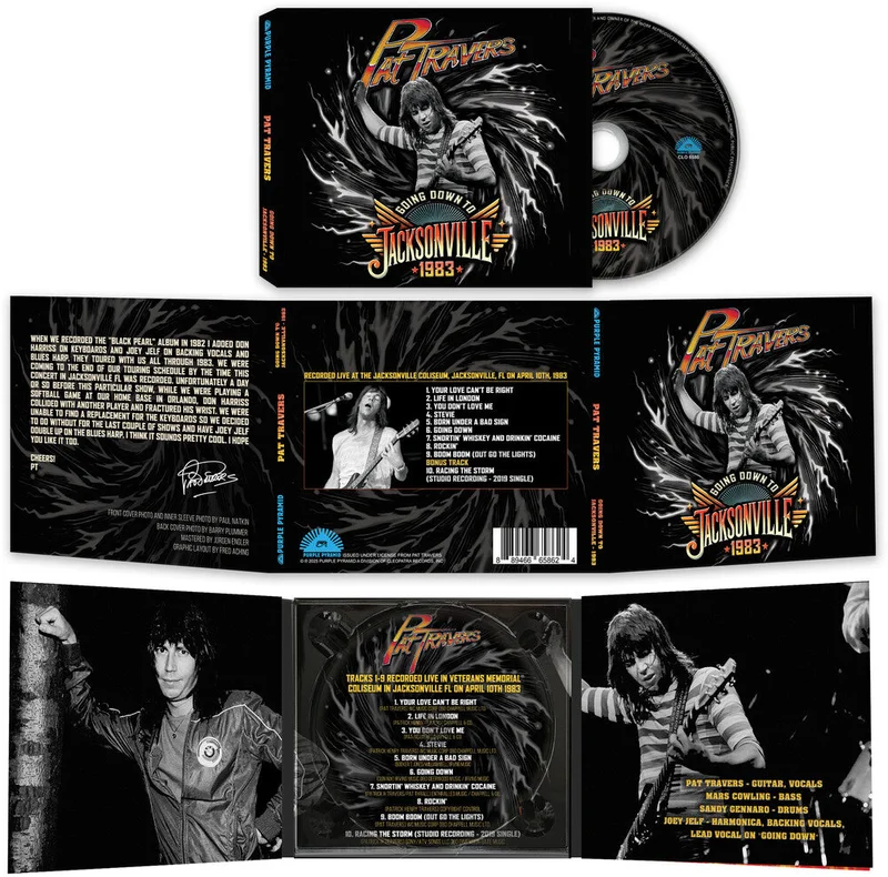 Pat Travers - Going Down To Jacksonville - 1983 -  [CD]