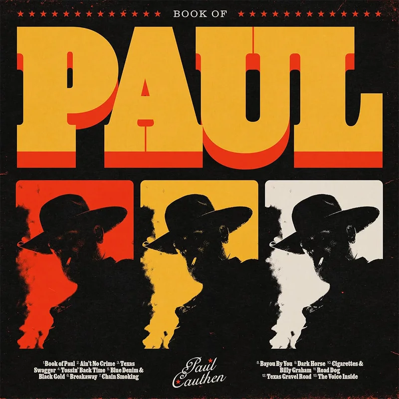 PAUL CAUTHEN - Book Of Paul - LP - Black Vinyl [APR 3]