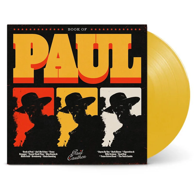 PAUL CAUTHEN - Book Of Paul - LP - Yellow Vinyl [APR 3]