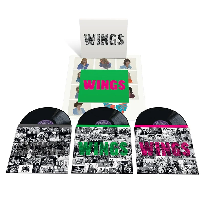 PAUL MCCARTNEY & WINGS - Wings (The Definitive Self-Titled Collection) [with Poster] - 3LP - Black Vinyl in Hardback Slipcase