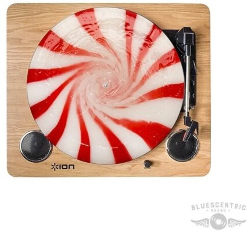 Peppermint Graphic Turntable Slip Mat - Peppermint Graphic Turntable Slip Mat [Vinyl Accessories]