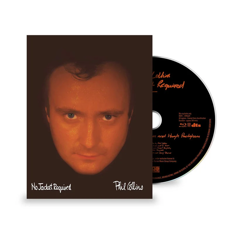 PHIL COLLINS - No Jacket Required (2025 Mix) - Blu-ray Audio Disc [SEP 12]