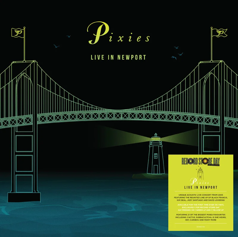 Pixies - Live In Newport [Green & Yellow] (UK) [RSD 2026]