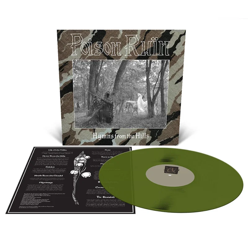 POISON RUN - Hymns From The Hills - LP - 'Swamp Green' Coloured Vinyl [APR 3]