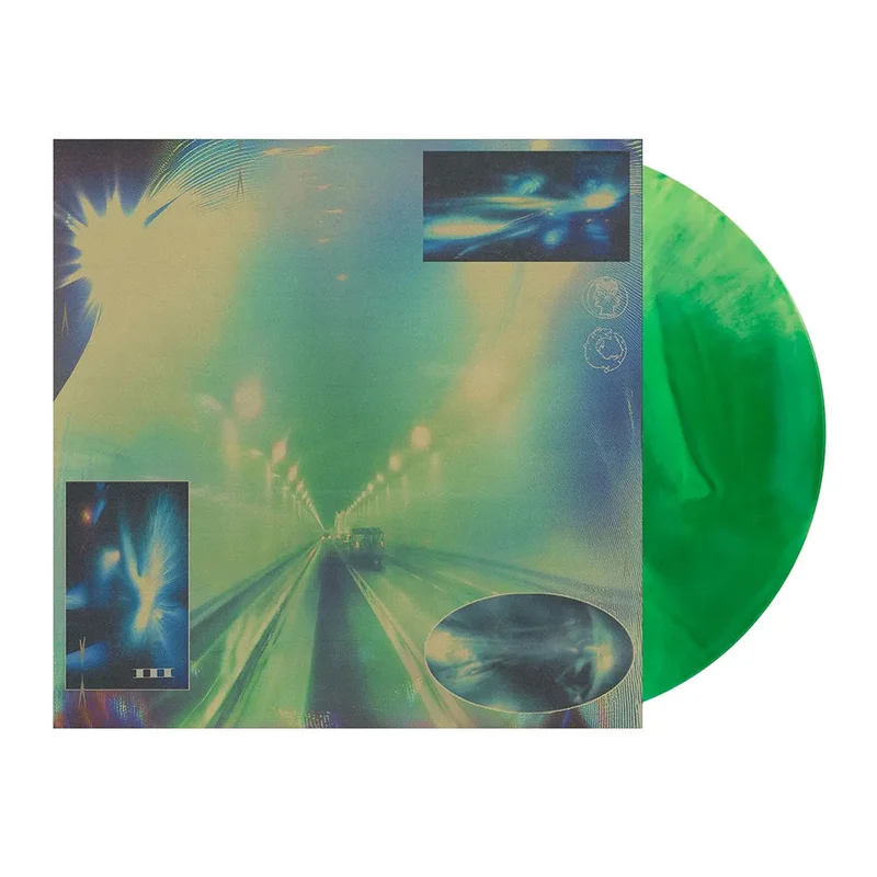 POOL KIDS - Easier Said Than Done - LP - Green & Yellow Galaxy Colour Vinyl