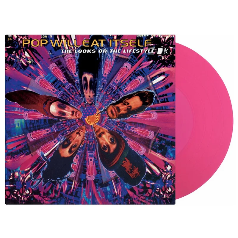POP WILL EAT ITSELF - The Looks Or The Lifestyle? (Reissue) - LP - 180g Translucent Magenta Coloured Vinyl