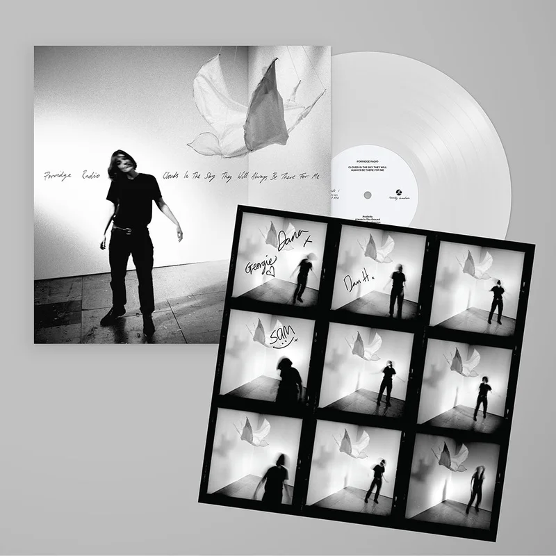 PORRIDGE RADIO - Clouds In The Sky They Will Always Be There For Me (with SIGNED Print) - LP - White Vinyl