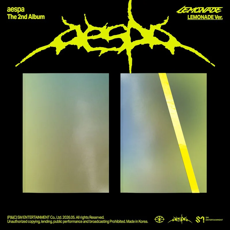 Pre-Order: Aespa - The 2nd Album LEMONADE [LEMONADE Ver.]
