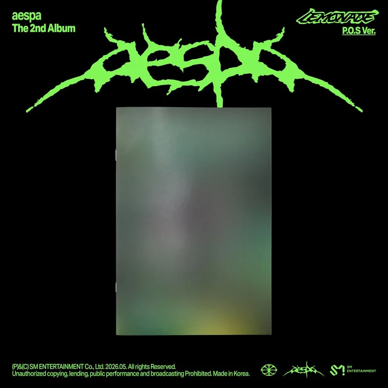 Pre-Order: Aespa - The 2nd Album LEMONADE [P.O.S. Ver.]