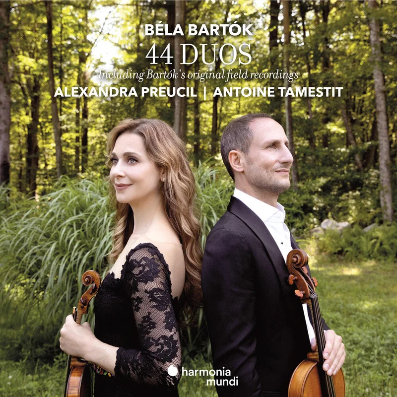 Pre-Order: Alexandra Preucil  / Tamestit,Antoine - Bartok: 44 Duos & Original Field Recordings [CD]
