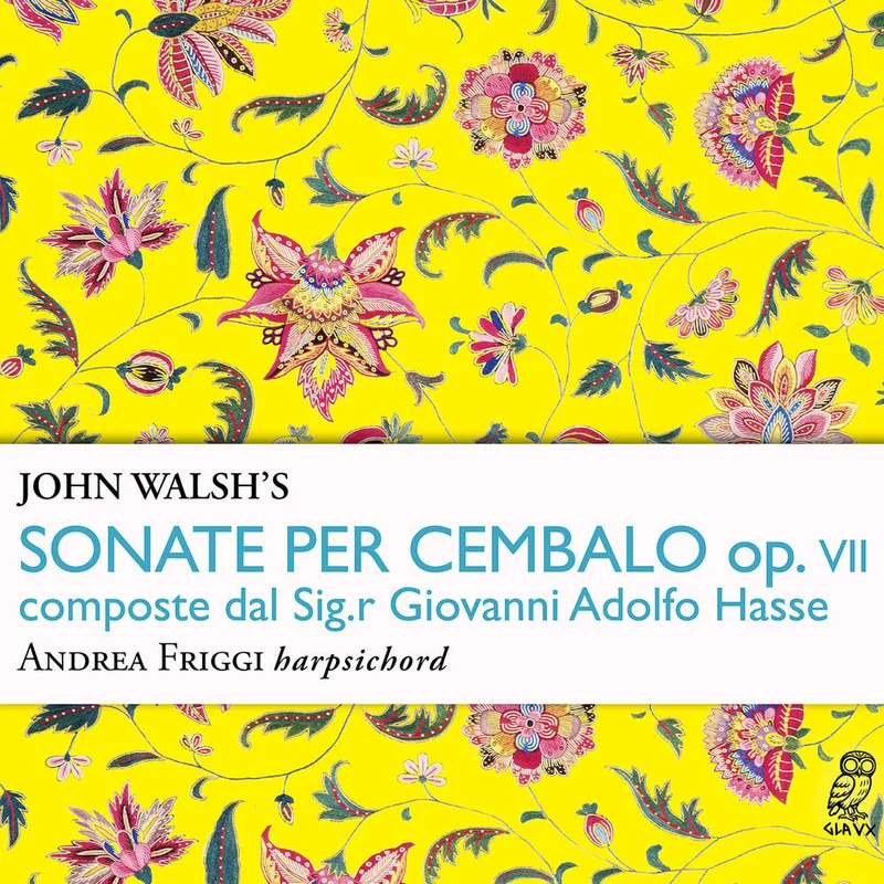 Pre-Order: Andrea Friggi - John Walsh's Sonate Per Cembalo Op. 7 Composte [CD]