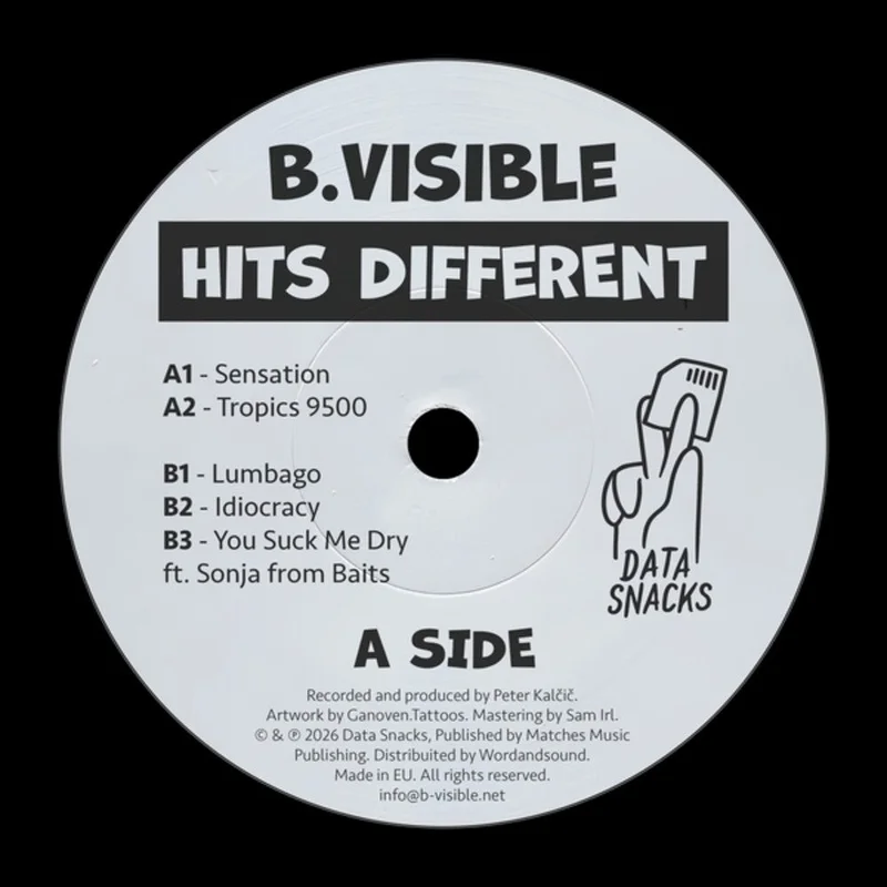 Pre-Order: B Visible - Hits Different (Ep) [12" Vinyl]