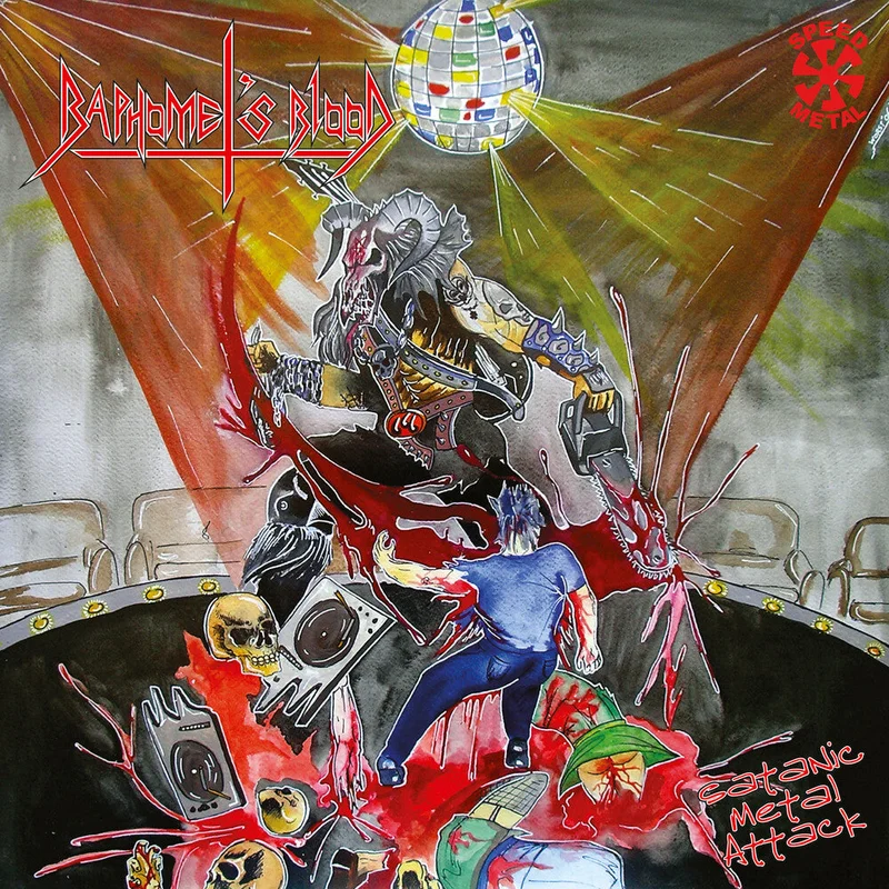 Pre-Order: Baphomet's Blood - Satanic Metal Attack [CD]