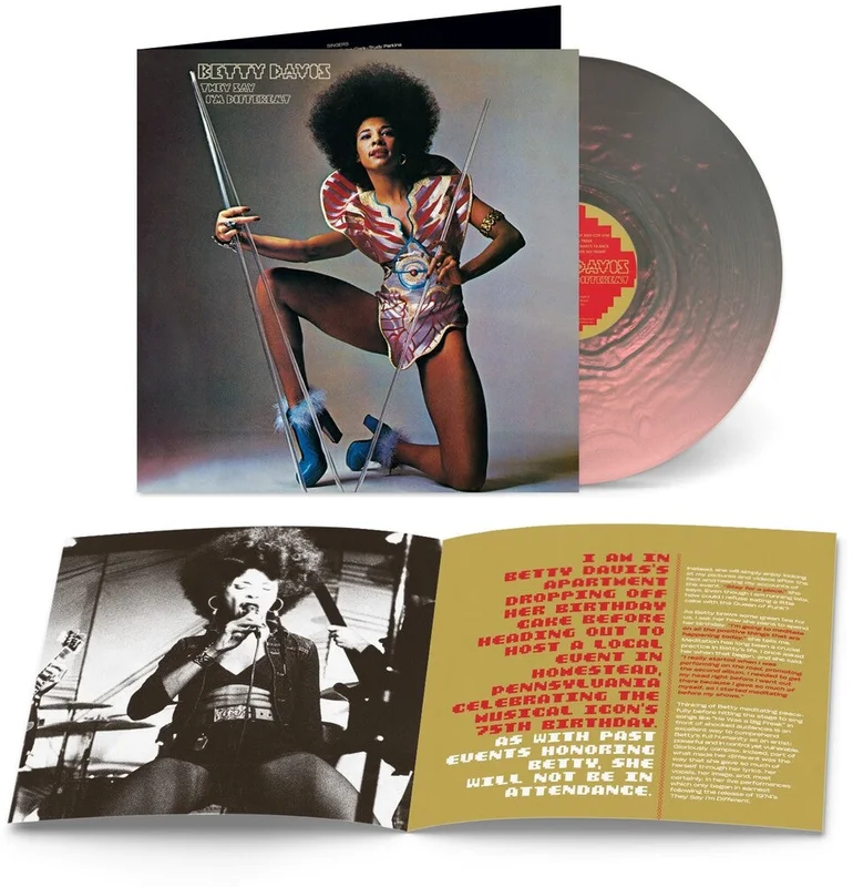 Pre-Order: Betty Davis - They Say I'm Different [Colored Vinyl] [With Booklet] (Exp)
