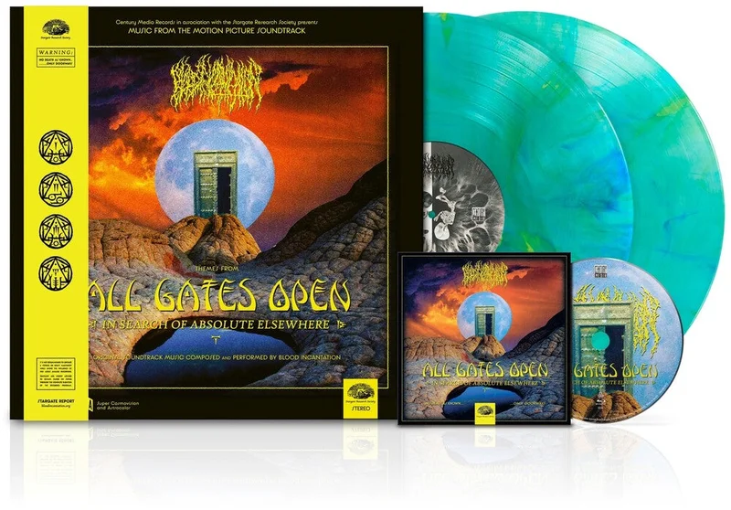 Pre-Order: Blood Incantation - All Gates Open (Original Motion Picture Soundtrack) [Indie Exclusive Algae Vinyl with Blu Ray]
