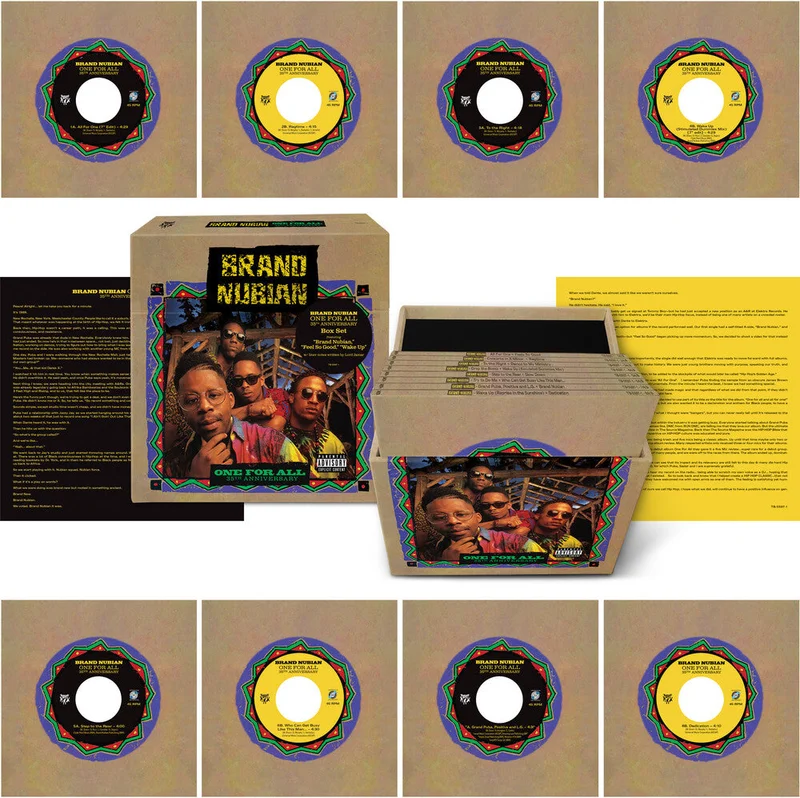 Pre-Order: Brand Nubian - One For All (35th Anniversary) (Box) (Aniv) [Remastered]