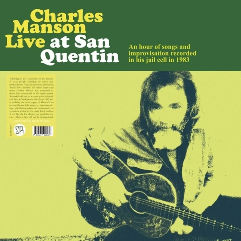 Pre-Order: Charles Manson - Live At San Quentin [Colored Vinyl]