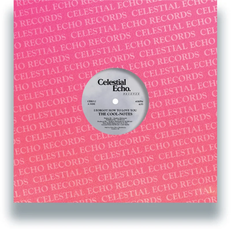 Pre-Order: Cool-Notes - I Forgot How To Love You / Why Can't We Be Friends [12" Vinyl]