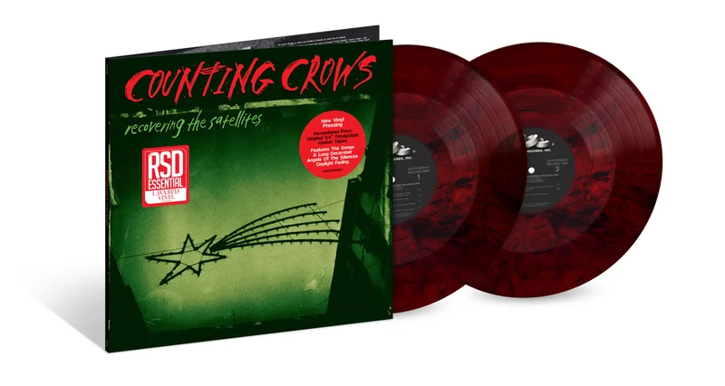 Pre-Order: Counting Crows - Recovering The Satellites [RSD Essential - Lava Red]