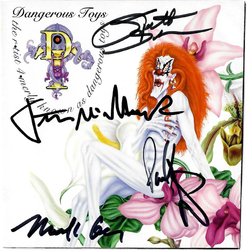 Pre-Order: Dangerous Toys - THE R*TIST 4*MERLY KNOWN AS DANGEROUS TOYS - SIGNED [CD]