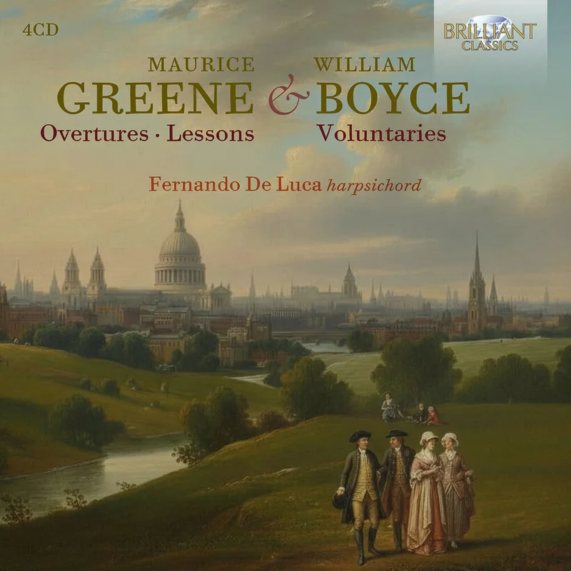 Pre-Order: De Fernando Luca - Greene: Overtures & Lessons Boyce: Voluntaries [CD]