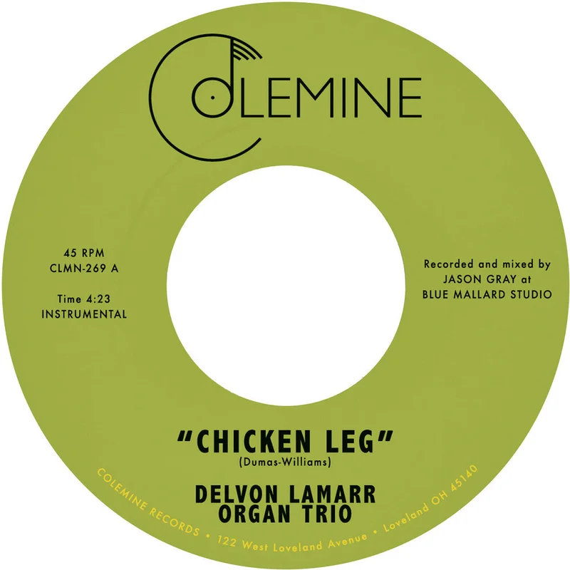 Pre-Order: Delvon Lamarr  Lamarr Organ - Chicken Leg / If I Could [7" Vinyl]