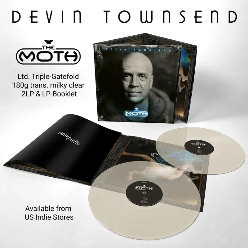 Pre-Order: Devin Townsend - Moth [Indie Exclusive Milky Clear]