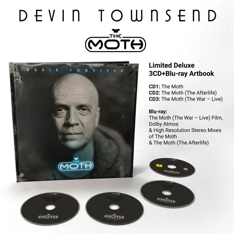 Pre-Order: Devin Townsend - The Moth [3CD + 1 Blu-ray]