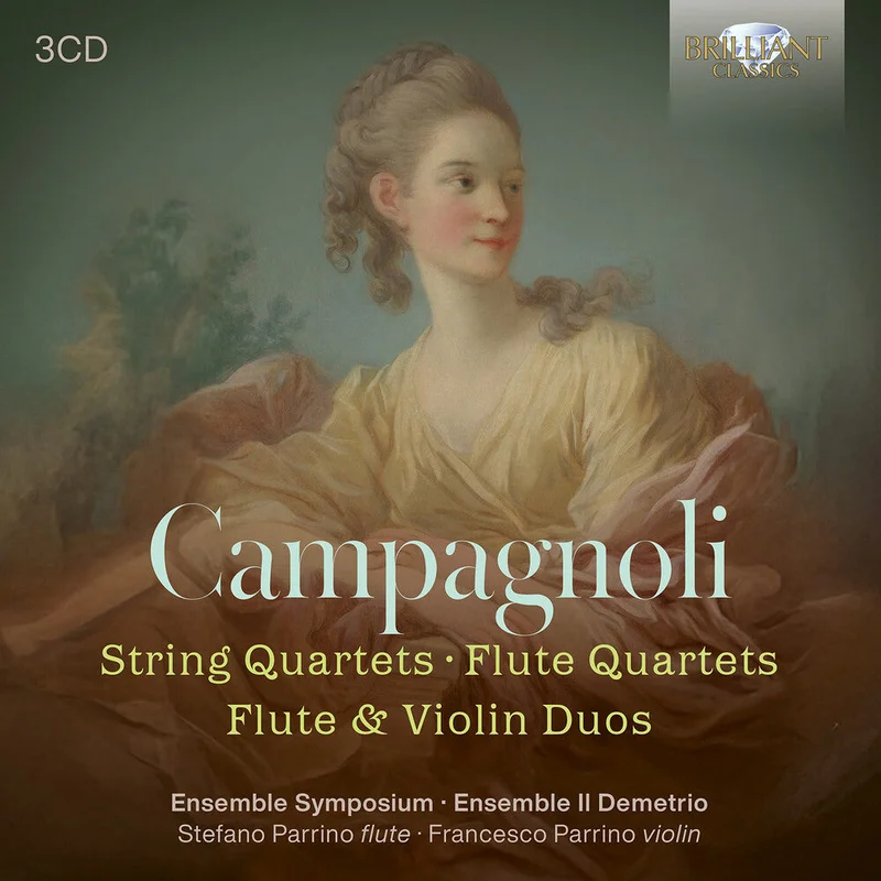 Pre-Order: Ensemble Symposium - Campagnoli: Str Qrts Flute Qrts Flute & Vn Duos [CD]